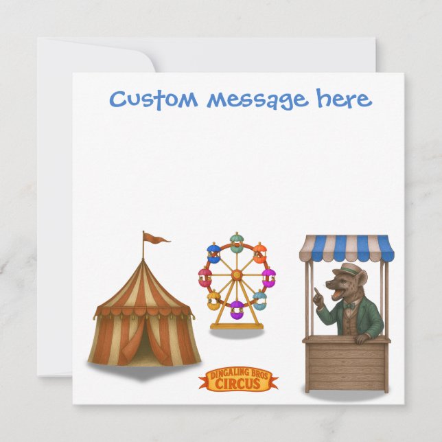 Henry hyena hawker (Vorderseite)