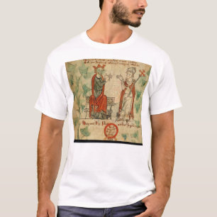 Henry II mit St Thomas ein Haken T-Shirt