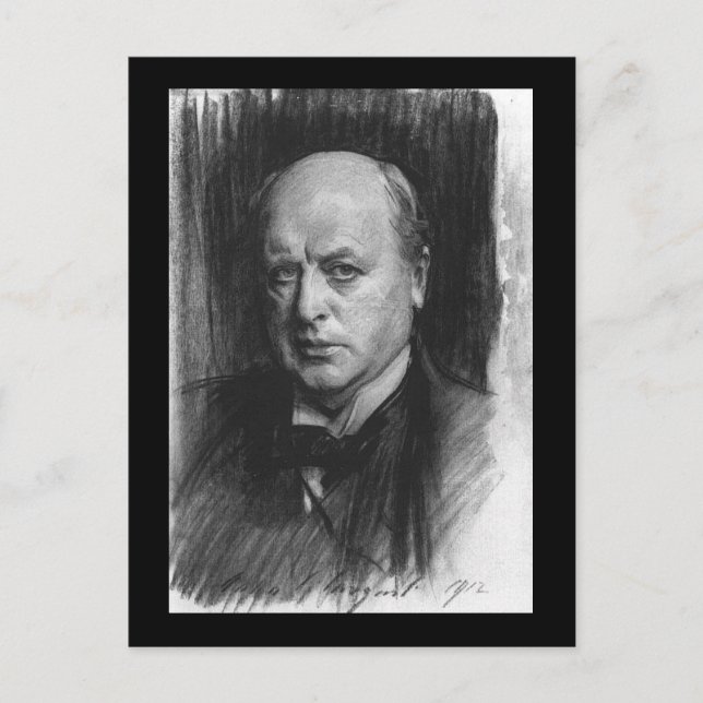 Henry James Postkarte (Vorderseite)