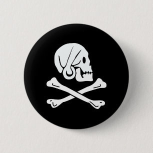 Henry jede authentische Piratenflagge Button