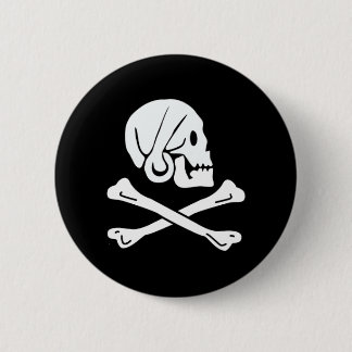 Henry jede authentische Piratenflagge Button