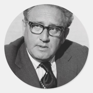 Henry_Kissinger Runder Aufkleber