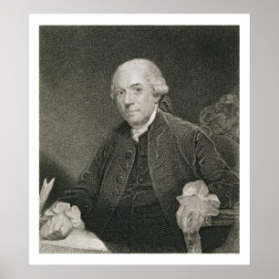 Henry Laurens, graviert von Thomas B. Welch Poster