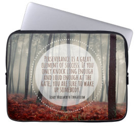 Henry Longfellow Inspiration Anführungsdauer Laptopschutzhülle