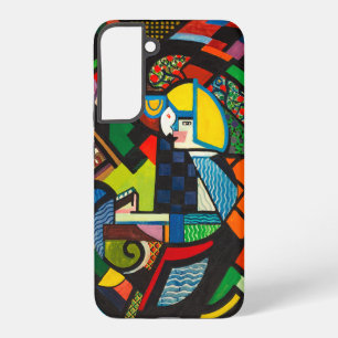 Henry Lyman Saőens Tochter in einem Rocker Samsung Galaxy Hülle