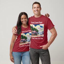 Henry Lyman Sayen am Ufer der Seinne T-Shirt