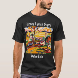 Henry Lyman Sayen Valley Falls Painting T - Shirt