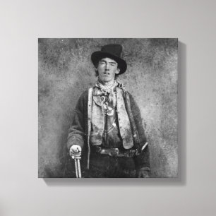 Henry McCarty, Billy der Gesetzlose Kid des Alten  Leinwanddruck