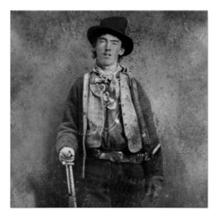 Henry McCarty, Billy der Gesetzlose Kid des Alten  Poster