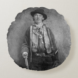 Henry McCarty, Billy der Gesetzlose Kid des Alten Rundes Kissen