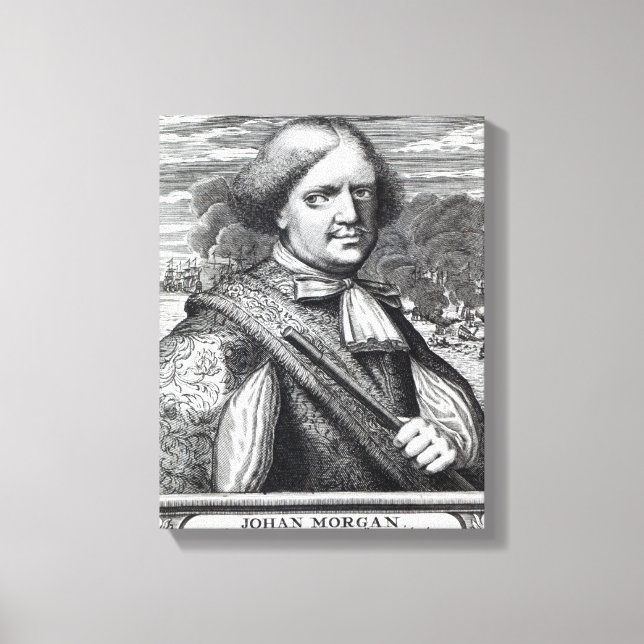 Henry Morgan, 1678 Leinwanddruck (Vorderseite)