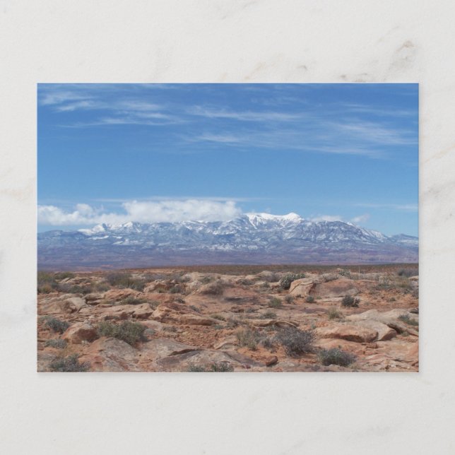 Henry Mountains Postkarte (Vorderseite)