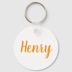 Henry Name Metall-Schlüsselanhänger Schlüsselanhänger