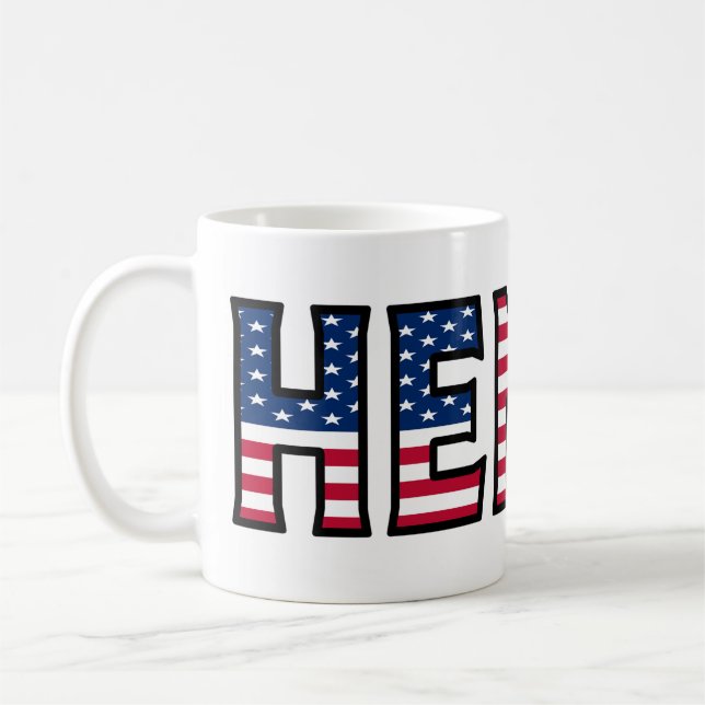Henry Name Vorname USA styled Tasse Kaffeetasse (Links)