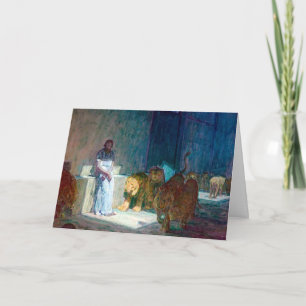 Henry Ossawa Tanner Daniel im Lions' Den Postc Karte
