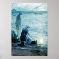 Henry Ossawa Tanner Moses in den Bullrushes