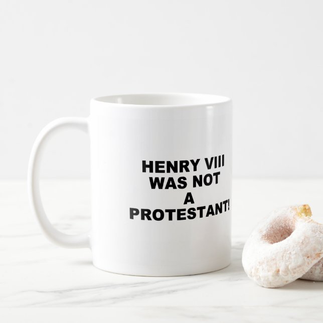 Henry Protestant Tasse (Mit Donut)