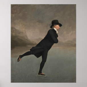 Henry Raeburn - Der Skaten-Minister Print Poster