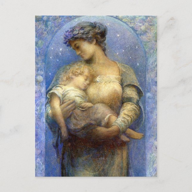 Henry Raymond Thompson: O Heilige Nacht Postkarte (Vorderseite)