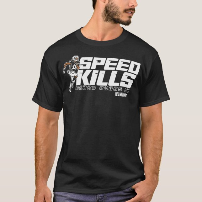 Henry Ruggs Speed Kills Classic T Baseball lo T-Shirt (Vorderseite)