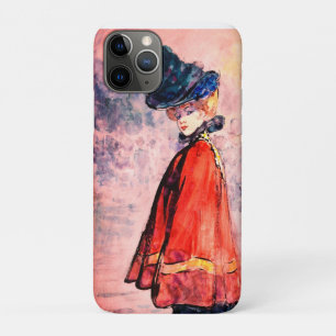 Henry Somm - Elegant in Red Cape Case-Mate iPhone Hülle