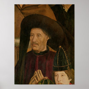 Henry the Navigator Detail aus dem Polyptych Poster