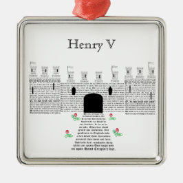 Henry V. Ornament Aus Metall