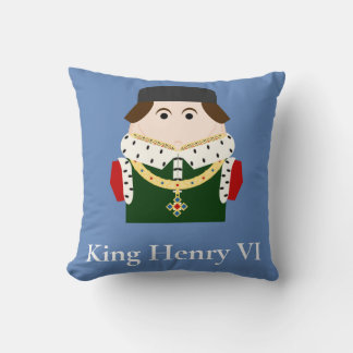 Henry VI., Lancastrianischer König von England Kissen