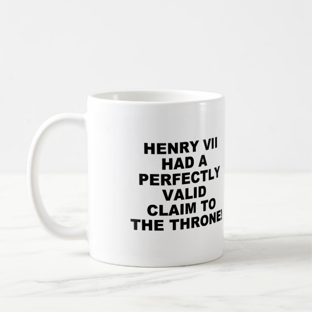 Henry VII Mug (Gauche)