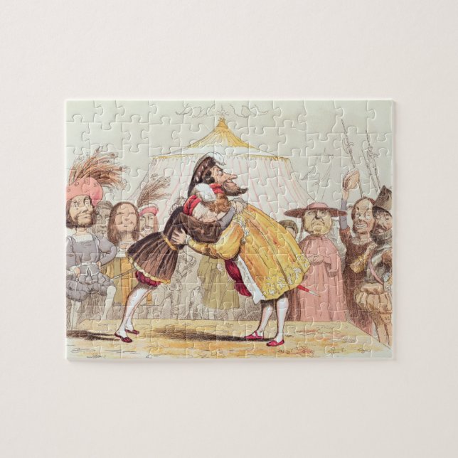 Henry VIII (1491-1547) und Francis I von (Horizontal)