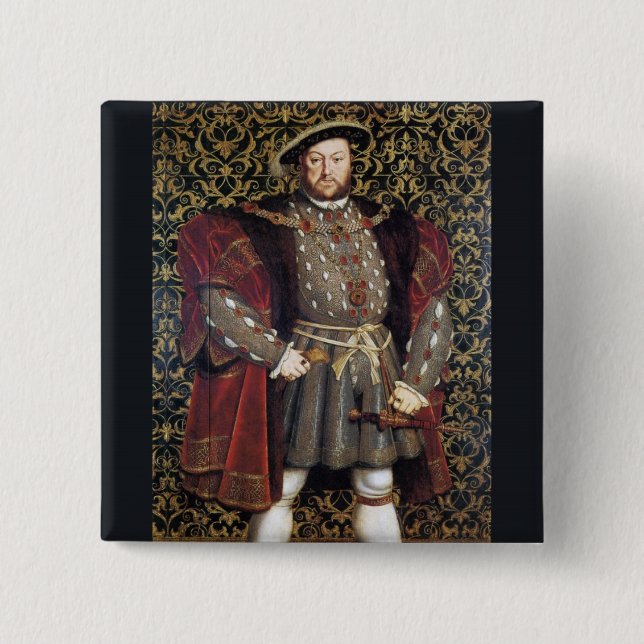Henry VIII Portrait Button (Vorderseite)