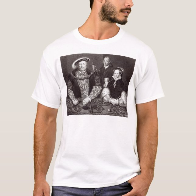 Henry VIII, seine Tochter Queen Mary T-Shirt (Vorderseite)