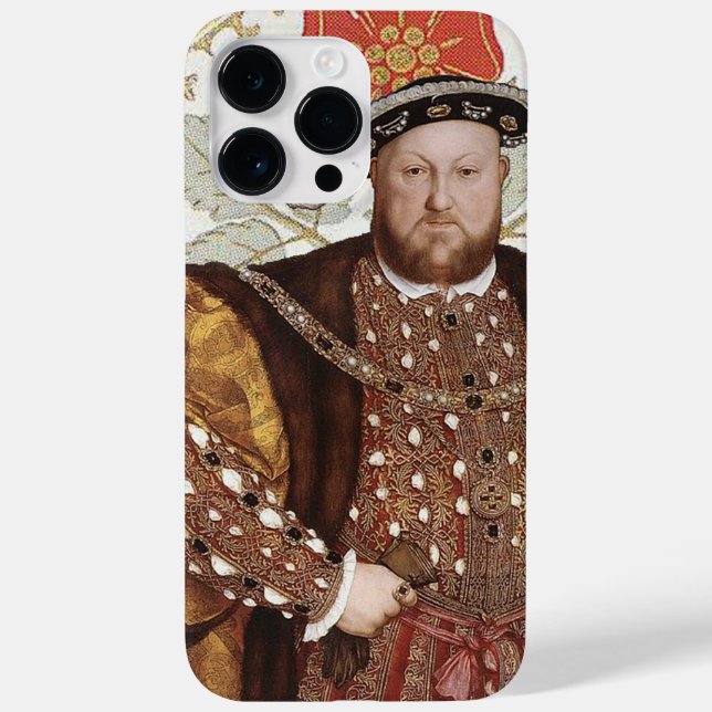 Henry VIII Tudor King of England Phone Case (Rückseite)