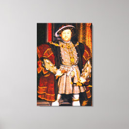 Henry VIII Tudors History King England sechs Ehefr Leinwanddruck