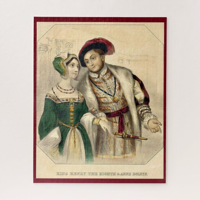 Henry VIII und Anne Boleyn (Vertikal)