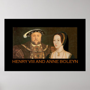Henry VIII und Anne Boleyn 2 Poster