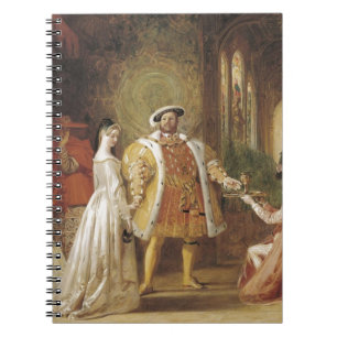 Henry VIII und Anne Boleyn Notizblock