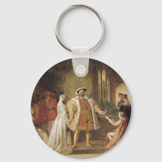 Henry VIII und Anne Boleyn Schlüsselanhänger (Vorderseite)
