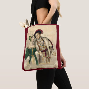 Henry VIII und Anne Boleyn Tasche