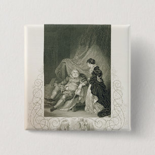 Henry VIII und Catherine Parr, im Spiel Henry V Button