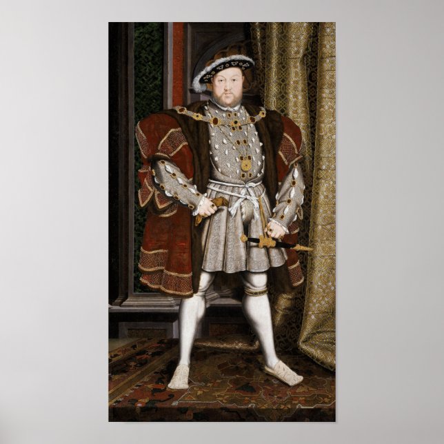 Henry VIII. von England Poster (Vorne)