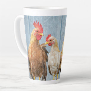 Hens Chicks Rooster Milchtasse