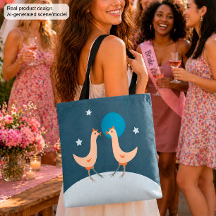 Hens Night Party - Funny Chicken Moon Festival Tasche
