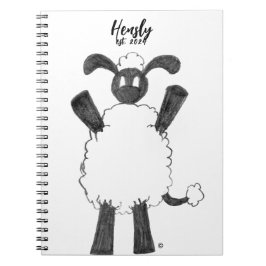Hensly Spiral-Bound-Notebook Notizblock