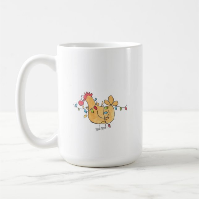 Hentangle Holiday Mug (Gauche)