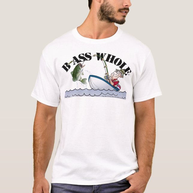 HeOne Marken-ganze Bass-Shirts T-Shirt (Vorderseite)