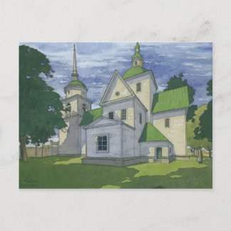 Heorhiy Narbut - Geburtskirche Postkarte