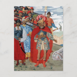 Heorhiy Narbut - Illustration für 'Aeneid' Postkarte