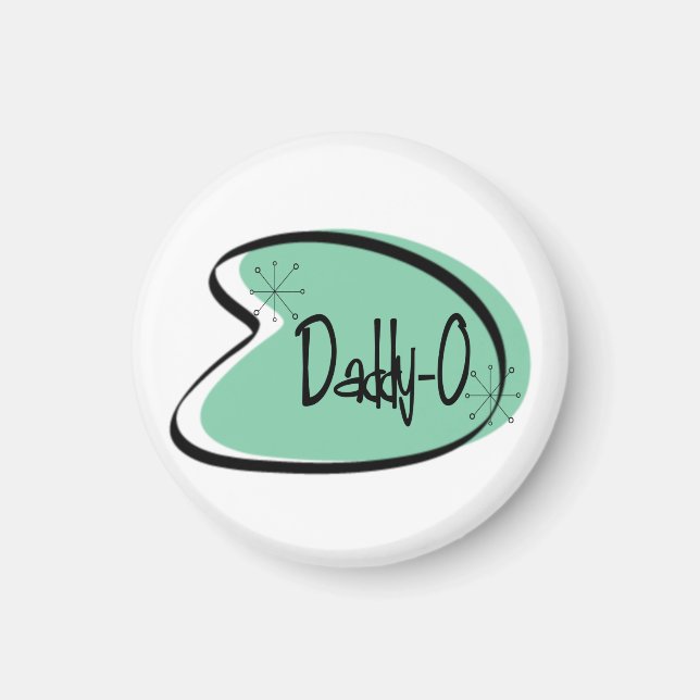 Hep Daddy-O zum Vatertag Magnet (Vorne)