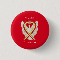Hepatitis C (HCV) Sensibilisierung Angel Ribbon Bu
